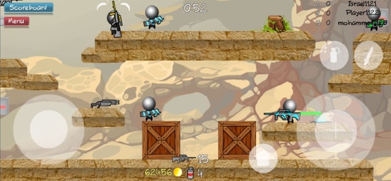 Stickman Multiplayer Shooter screenshot