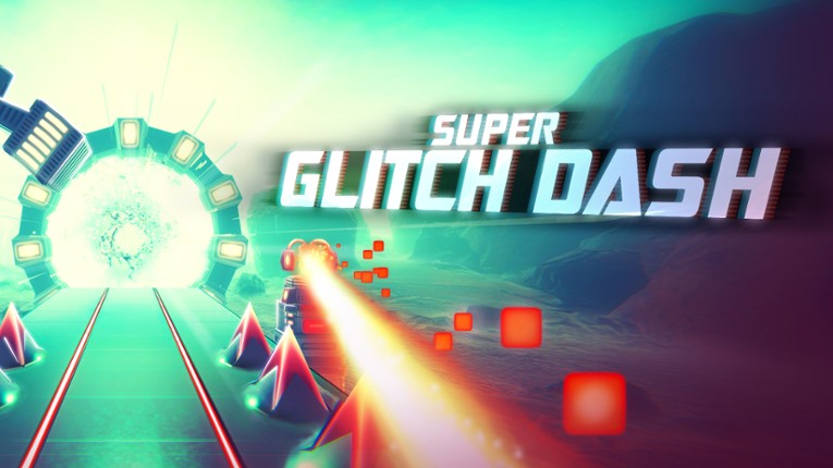 Super Glitch Dash Game Cover