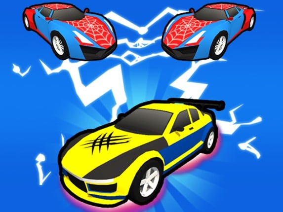 Superhero Car Merge Master Game Cover