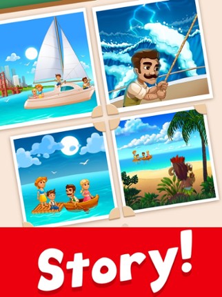 Tropic Trouble Match 3 Builder screenshot