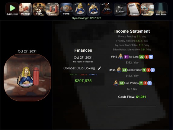 Turn Based Boxing: Legends screenshot