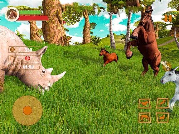 Wild Forest Horse Simulator screenshot