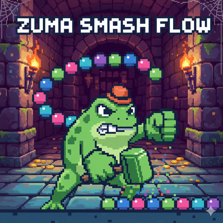 Games like Zuma Smash Pixel Flow