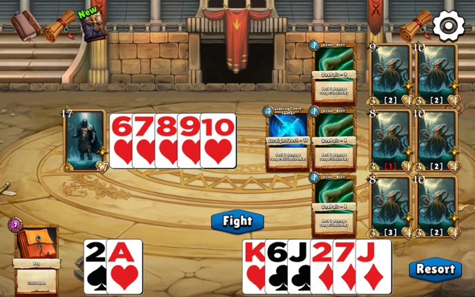 13 Playing Cards Of Demon screenshot