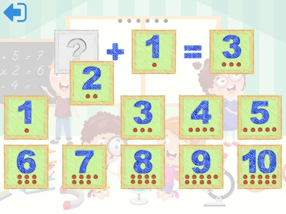 Addieren bis 10 screenshot