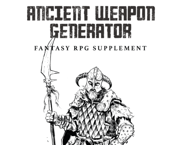 Games like Ancient Weapon Generator