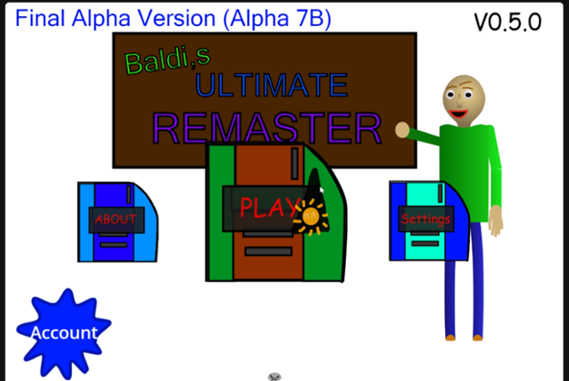 Baldi,s Ultimate Remaster! Image