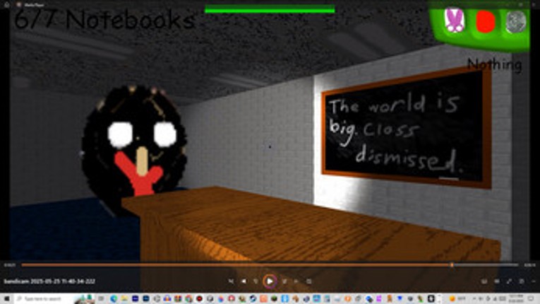 Baldi Want fruit gummy NightTime class (fanmade) screenshot