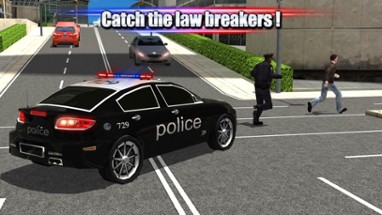 Crime Town Police Car Driver Image