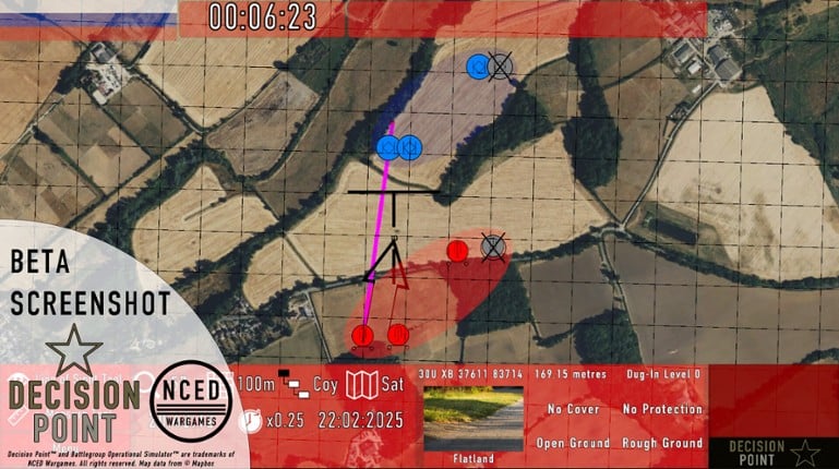 Decision Point: Battlegroup Operational Simulator screenshot
