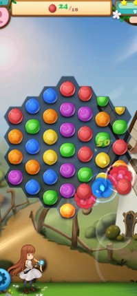 Flower Blast-Match 3 Puzzle screenshot