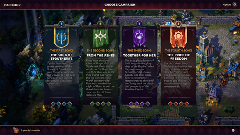 Songs of Conquest Mobile screenshot