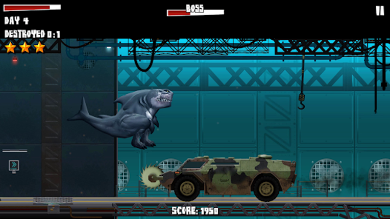 Sharkosaurus Rampage screenshot