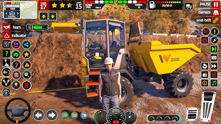 JCB Road Construction Game 3D screenshot