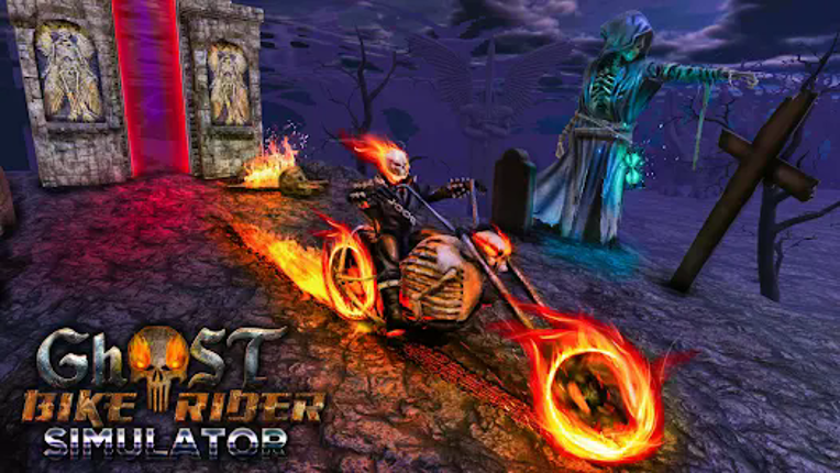 Ghost Bike Rider Simulator 3D screenshot