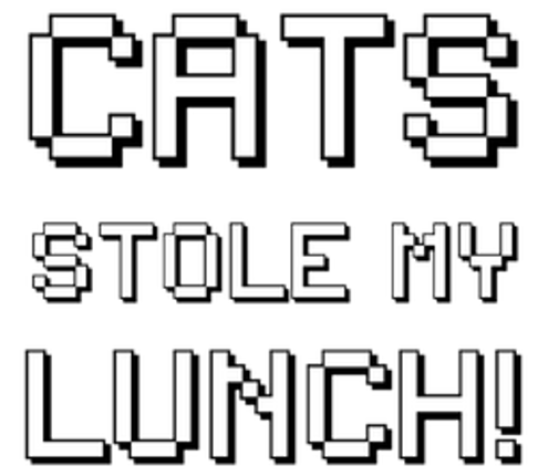 Cats Stole My Lunch! Game Cover