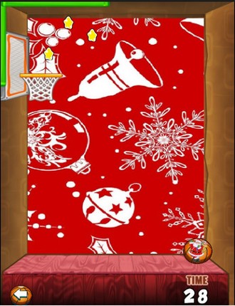 Christmas basketball Image