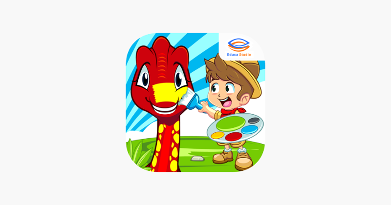 Marbel Mewarnai Dinosaurus Game Cover