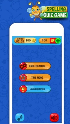 Spelling of English Word.s Free Educational Quiz Image