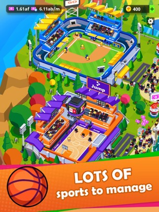 Sports City Tycoon: Idle Game screenshot