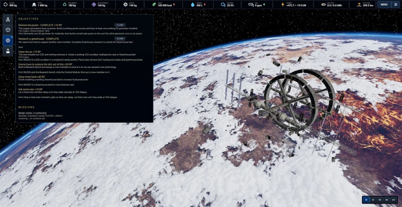 Still Above: Orbital Refuge Image