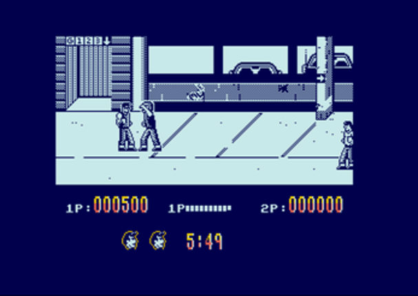 Target Renegade (Amstrad PCW / PCW Plus) screenshot