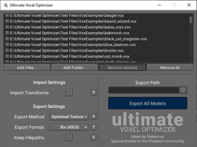 Ultimate Voxel Optimizer Image