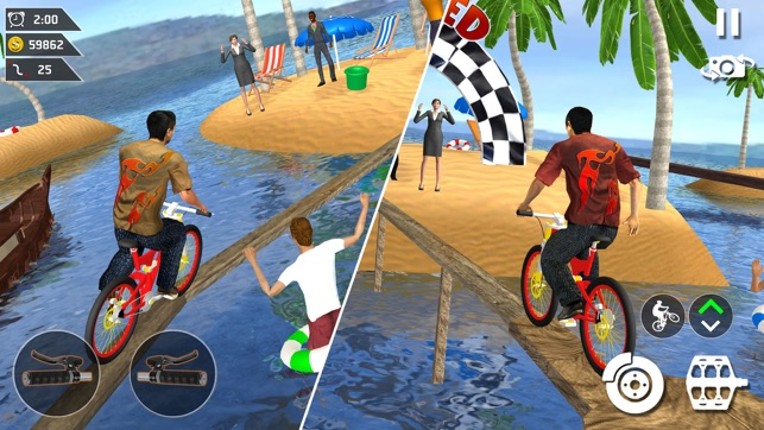 Water Park BMX Driving 2019 screenshot