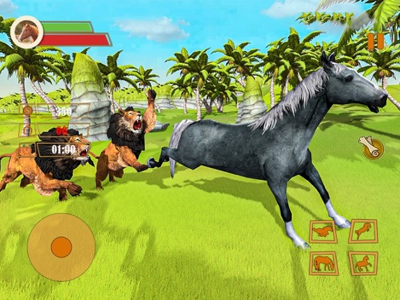 Wild Forest Horse Simulator screenshot