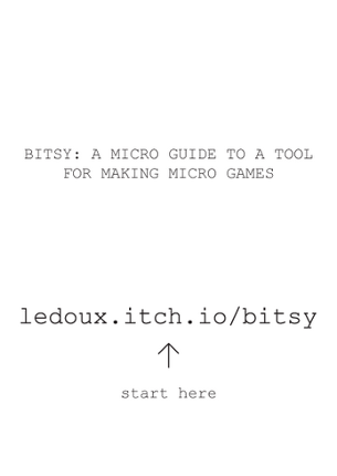 Bitsy Pamphlet Image