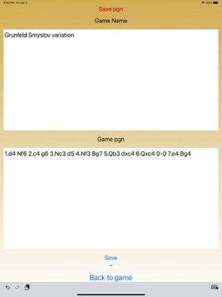 Chess - pgn Image