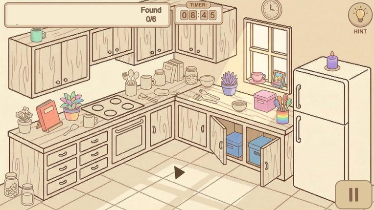 Cozy Pages: Find & Color Image