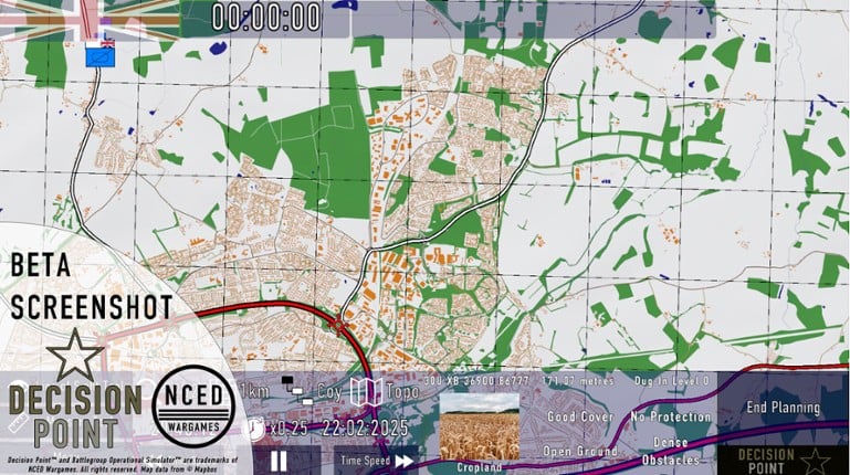 Decision Point: Battlegroup Operational Simulator screenshot