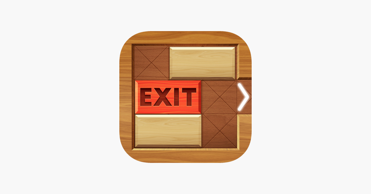 Games like EXIT : unblock red wood block
