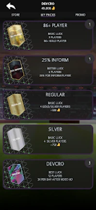 DEVCRO FC 25 - DRAFT, PACKS! Image