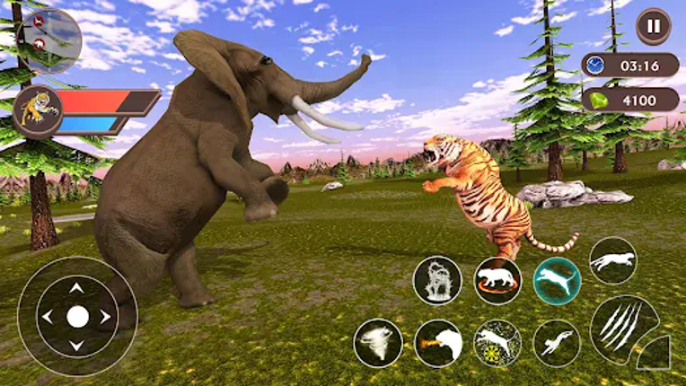Tiger Simulator - Tiger Games screenshot
