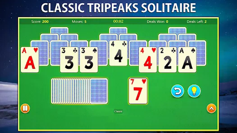 TriPeaks Solitaire Mobile screenshot