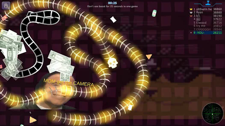 Snake Hunt: Worm io Games Zone Image