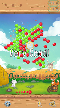 Little Fox: Bubble Spinner screenshot