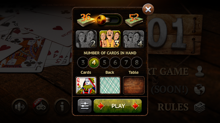 101 HD Online Card Game screenshot