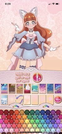 Glitter Cure Anime Dress Up screenshot