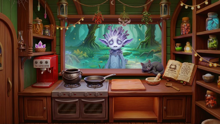 GREEN WITCH WAGON Image