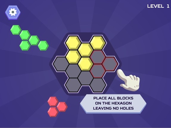 Hex Blocks Puzzle screenshot