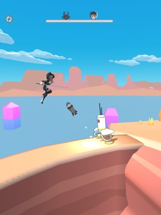 Katana Run 3D screenshot