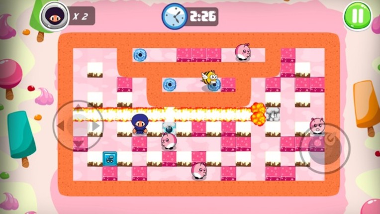 Ninja Boy Adventures - Bomberman edition screenshot