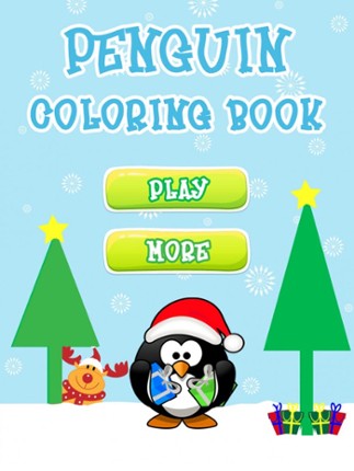Penguin Coloring Book For Kids - My Eskimo Village Club screenshot