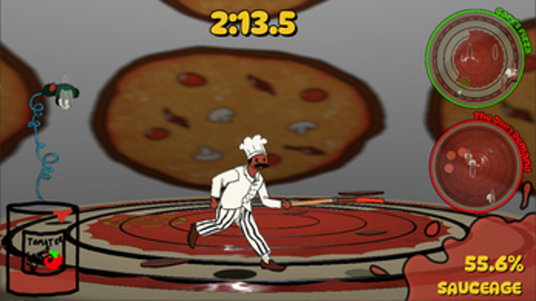 Pizza Painter in the Windless Valley Image