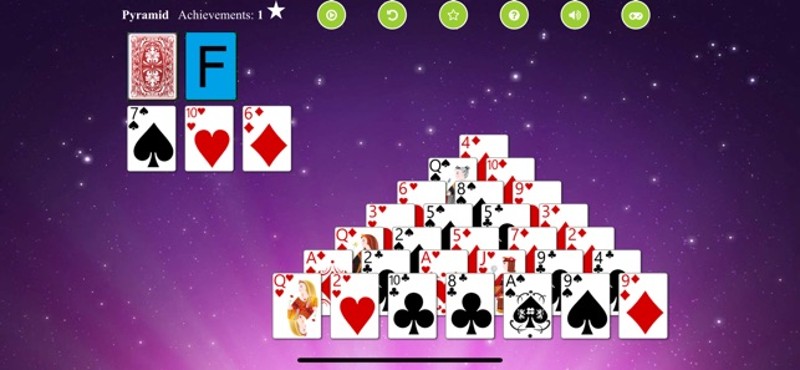 Pyramid Solitaire X screenshot