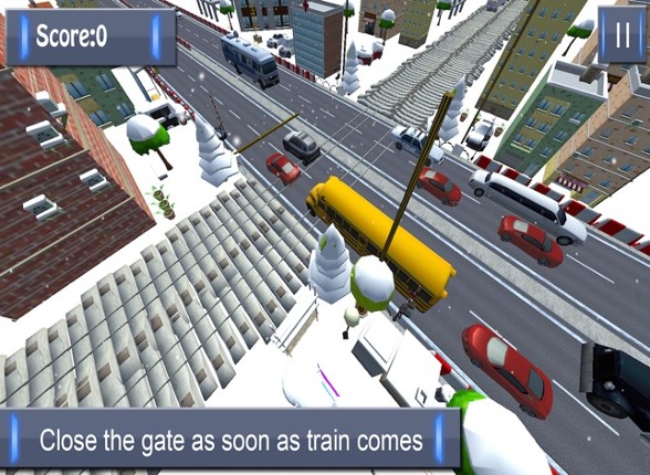 Railroad Crossing - Traffic Control 2016 screenshot