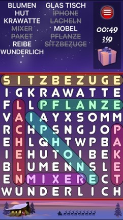 Weihnachten Wortsuche Image
